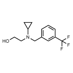 2-(Cyclopropyl(3-(trifluoromethyl)benzyl)amino)ethanol|CS-0706633