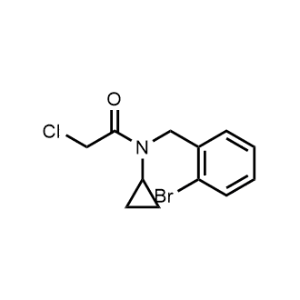 N-(2-Bromobenzyl)-2-chloro-N-cyclopropylacetamide|CS-0706676