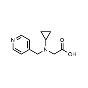 2-((Cyclopropyl(pyridin-4-yl)methyl)amino)acetic acid|CS-0707016