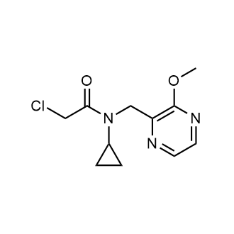 2-Chloro-N-cyclopropyl-N-((3-methoxypyrazin-2-yl)methyl)acetamide|CS-0707162