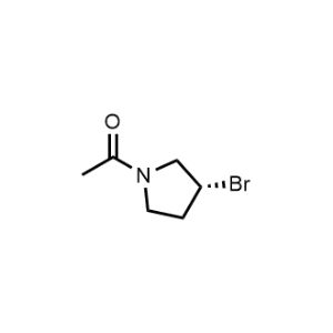 (R)-1-(3-Bromopyrrolidin-1-yl)ethanone|CS-0707504