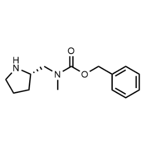 (S)-Benzyl methyl(pyrrolidin-2-ylmethyl)carbamate|CS-0707712