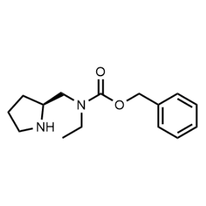 (S)-Benzyl ethyl(pyrrolidin-2-ylmethyl)carbamate|CS-0707721
