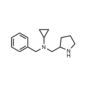 N-Benzyl-N-(pyrrolidin-2-ylmethyl)cyclopropanamine|CS-0707762