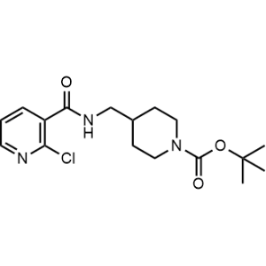 tert-Butyl 4-((2-chloronicotinamido)methyl)piperidine-1-carboxylate|CS-0708078