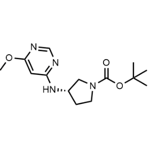 (S)-tert-Butyl 3-((6-methoxypyrimidin-4-yl)amino)pyrrolidine-1-carboxylate|CS-0708102