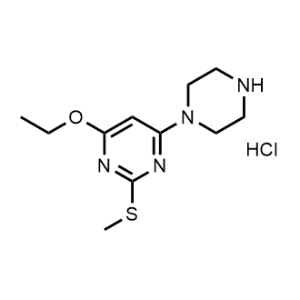 4-Ethoxy-2-(methylthio)-6-(piperazin-1-yl)pyrimidine hydrochloride|CS-0708143