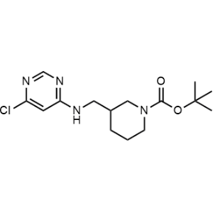 tert-Butyl 3-(((6-chloropyrimidin-4-yl)amino)methyl)piperidine-1-carboxylate|CS-0708170