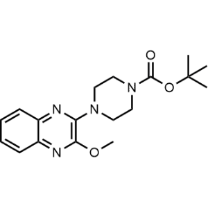 tert-Butyl 4-(3-methoxyquinoxalin-2-yl)piperazine-1-carboxylate|CS-0708228