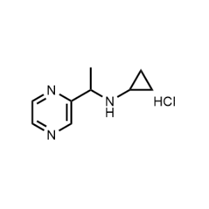 N-(1-(pyrazin-2-yl)ethyl)cyclopropanamine hydrochloride|CS-0708260