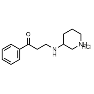 1-Phenyl-3-(piperidin-3-ylamino)propan-1-one hydrochloride|CS-0708271