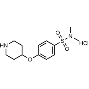 N,N-dimethyl-4-(piperidin-4-yloxy)benzenesulfonamide hydrochloride|CS-0708293