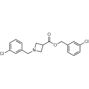 3-Chlorobenzyl 1-(3-chlorobenzyl)azetidine-3-carboxylate|CS-0708374