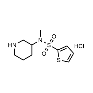 N-Methyl-N-(piperidin-3-yl)thiophene-2-sulfonamide hydrochloride|CS-0708656