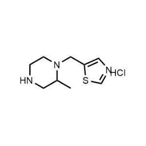 5-((2-Methylpiperazin-1-yl)methyl)thiazole hydrochloride|CS-0708670