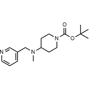 tert-Butyl 4-(methyl(pyridin-3-ylmethyl)amino)piperidine-1-carboxylate|CS-0708715