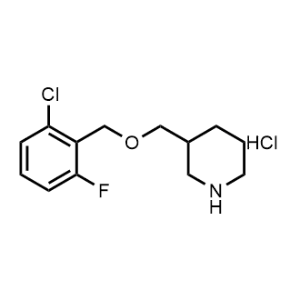 3-(((2-Chloro-6-fluorobenzyl)oxy)methyl)piperidine hydrochloride|CS-0708952