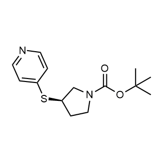 (R)-tert-Butyl 3-(pyridin-4-ylthio)pyrrolidine-1-carboxylate|CS-0709250