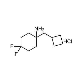 1-(Cyclobutylmethyl)-4,4-difluorocyclohexanamine hydrochloride|CS-0709337