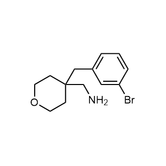 (4-(3-Bromobenzyl)tetrahydro-2H-pyran-4-yl)methanamine|CS-0709350