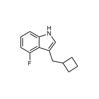3-(Cyclobutylmethyl)-4-fluoro-1H-indole|CS-0709496
