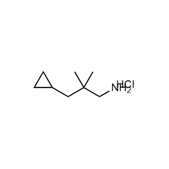3-Cyclopropyl-2,2-dimethylpropan-1-amine hydrochloride|CS-0709697