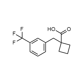 1-(3-(Trifluoromethyl)benzyl)cyclobutanecarboxylic acid|CS-0709699