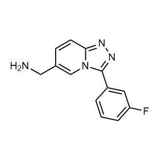 (3-(3-Fluorophenyl)-[1,2,4]triazolo[4,3-a]pyridin-6-yl)methanamine|CS-0709749