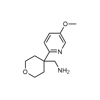 (4-(5-Methoxypyridin-2-yl)tetrahydro-2H-pyran-4-yl)methanamine|CS-0709760