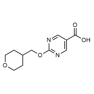 2-((Tetrahydro-2H-pyran-4-yl)methoxy)pyrimidine-5-carboxylic acid|CS-0709765