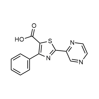 4-Phenyl-2-(pyrazin-2-yl)thiazole-5-carboxylic acid|CS-0709895