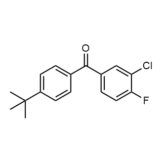 (4-(tert-Butyl)phenyl)(3-chloro-4-fluorophenyl)methanone|CS-0710615