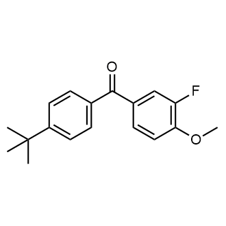 (4-(tert-Butyl)phenyl)(3-fluoro-4-methoxyphenyl)methanone|CS-0710710