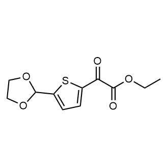 Ethyl 5-(1,3-Dioxolan-2-yl)-2-thenoylformate|CS-0710837