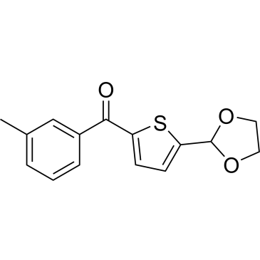 5-(1,3-Dioxolan-2-yl)-2-(3-methylbenzoyl)thiophene|CS-0710853