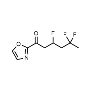 3,5,5-Trifluoro-1-(2-oxazolyl)-1-hexanone|CS-0710944