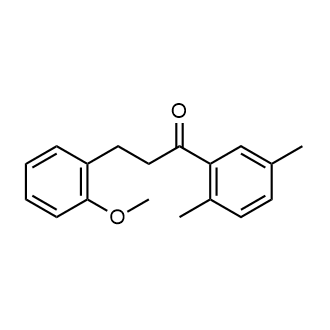 2',5'-Dimethyl-3-(2-methoxyphenyl)propiophenone|CS-0711972