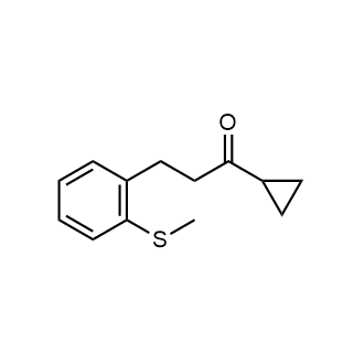Cyclopropyl 2-(2-thiomethylphenyl)ethyl ketone|CS-0712045