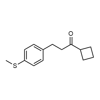 Cyclobutyl 2-(4-thiomethylphenyl)ethyl ketone|CS-0712051