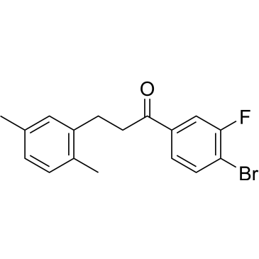 4'-Bromo-3-(2,5-dimethylphenyl)-3'-fluoropropiophenone|CS-0712274