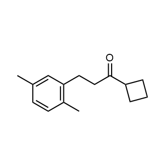 Cyclobutyl 2-(2,5-dimethylphenyl)ethyl ketone|CS-0712285