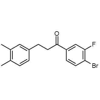 4'-Bromo-3-(3,4-dimethylphenyl)-3'-fluoropropiophenone|CS-0712333