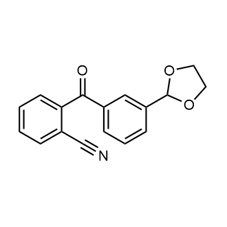 2-Cyano-3'-(1,3-dioxolan-2-yl)benzophenone|CS-0712408