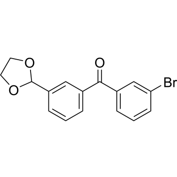 3-Bromo-3'-(1,3-dioxolan-2-yl)benzophenone|CS-0712413