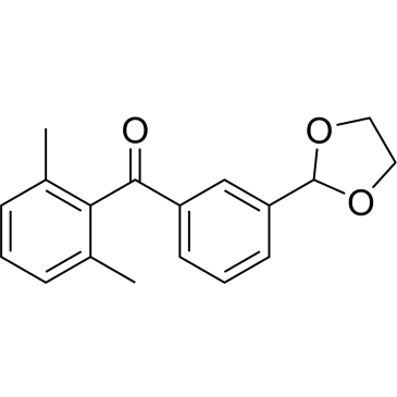 2,6-Dimethyl-3'-(1,3-dioxolan-2-yl)benzophenone|CS-0712417