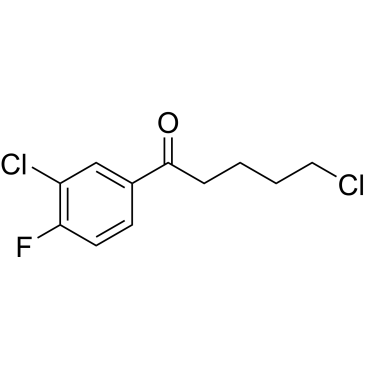 5-Chloro-1-(3-chloro-4-fluorophenyl)-1-oxopentane|CS-0712477