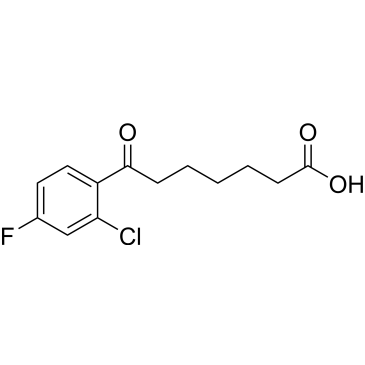 7-(2-Chloro-4-fluorophenyl)-7-oxoheptanoic acid|CS-0712696