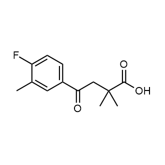 4-(4-Fluoro-3-methylphenyl)-2,2-dimethyl-4-oxobutanoic acid|CS-0712774