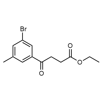 Ethyl 4-(3-bromo-5-methylphenyl)-4-oxobutyrate|CS-0712932