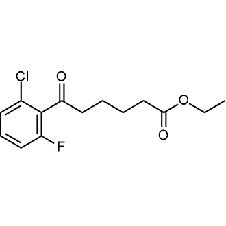 Ethyl 6-(2-chloro-6-fluorophenyl)-6-oxohexanoate|CS-0713038